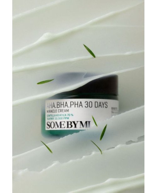 SOME BY MI AHA-BHA-PHA 30 Days Miracle Cream - AHA-BHA-PHA stebuklingasis kremas | EGOSkinBeauty.lt