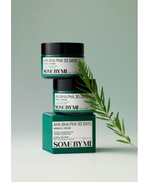 SOME BY MI AHA-BHA-PHA 30 Days Miracle Cream - AHA-BHA-PHA stebuklingasis kremas | EGOSkinBeauty.lt