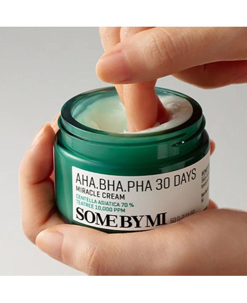 SOME BY MI AHA-BHA-PHA 30 Days Miracle Cream - AHA-BHA-PHA stebuklingasis kremas | EGOSkinBeauty.lt