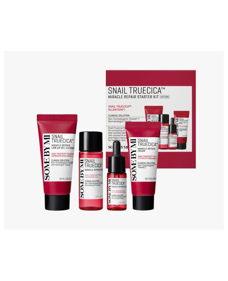 SOMEBYMI Snail Truecica Miracle Repair - atstatomasis rinkinys su sraigių mucinu | EGOSkinBeauty.lt