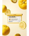 SOME BY MI Yuja Niacin Anti-Blemish Daily Mask - skaistinanti lakštinė veido kaukė | EGOSkinBeauty.lt