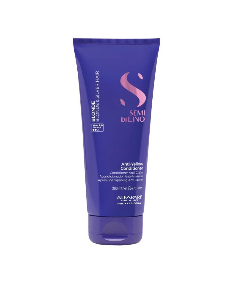 Alfaparf Milano geltoną plaukų spalvą neutralizuojantis kondicionierius | EGOSkinBeauty.lt