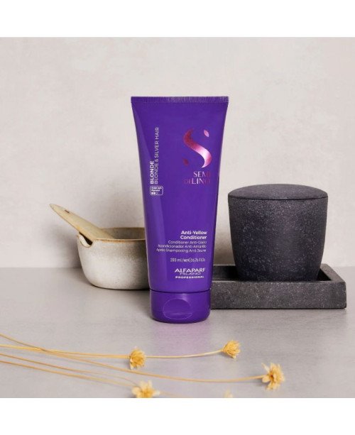 Alfaparf Milano geltoną plaukų spalvą neutralizuojantis kondicionierius | EGOSkinBeauty.lt