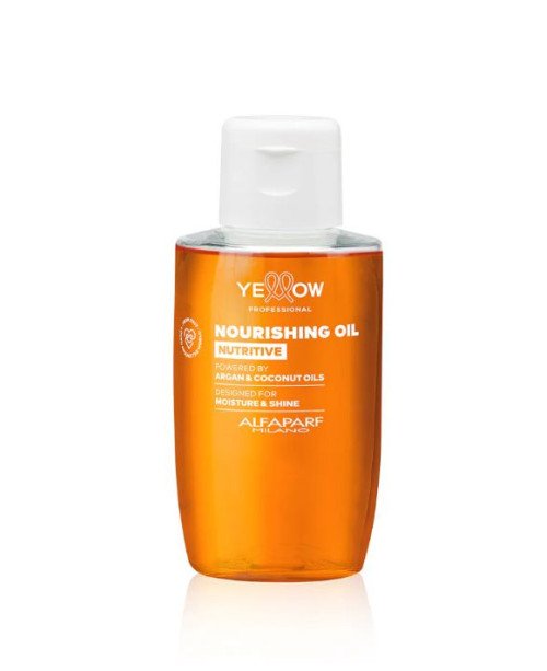 Alfaparf Milano Yellow Professional Nutritive Nourishing Oil - maitinamasis plaukų aliejus | EGOSkinBeauty.lt