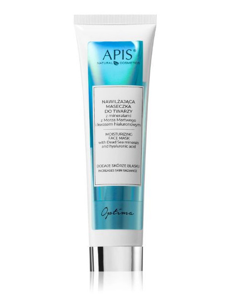 Apis Natural Cosmetics drėkinamoji veido kaukė su Negyvosios jūros mineralais | EGOSkinBeauty.lt