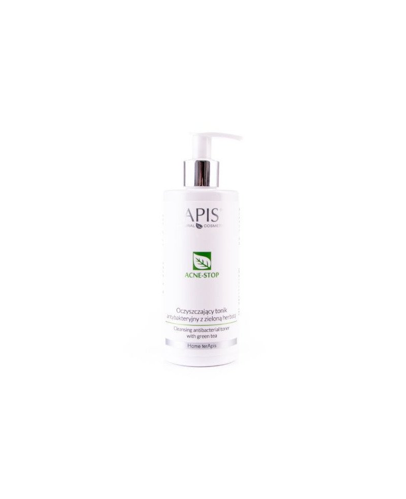 Apis Natural Cosmetics antibakterinis valomasis veido tonikas nuo spuogų | EGOSkinBeauty.lt