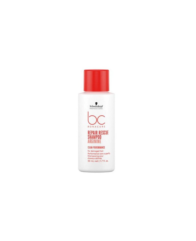 Schwarzkopf Professional atkuriamasis pažeistų plaukų šampūnas, 50 ml.