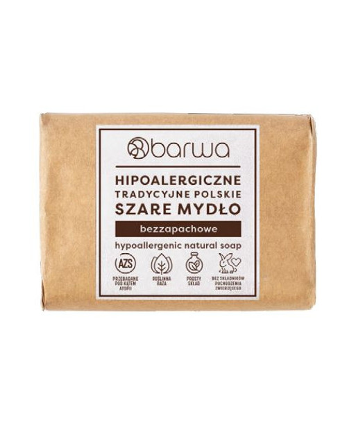 Barwa Cosmetics hipoalerginis tradicinis muilas, 100 g.