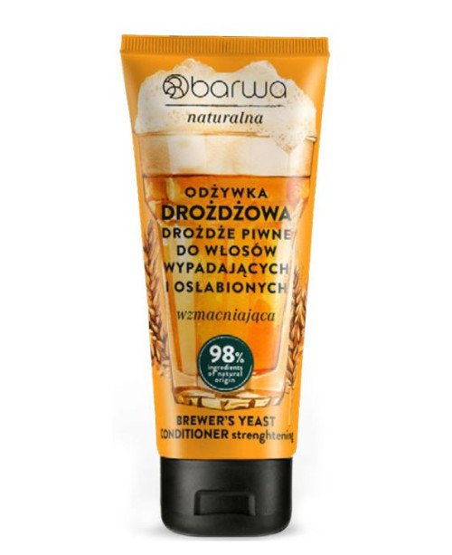 Barwa Cosmetics stiprinantis plaukų kondicionierius su alaus mielėmis, 200 ml. | EGOSkinBeauty.lt