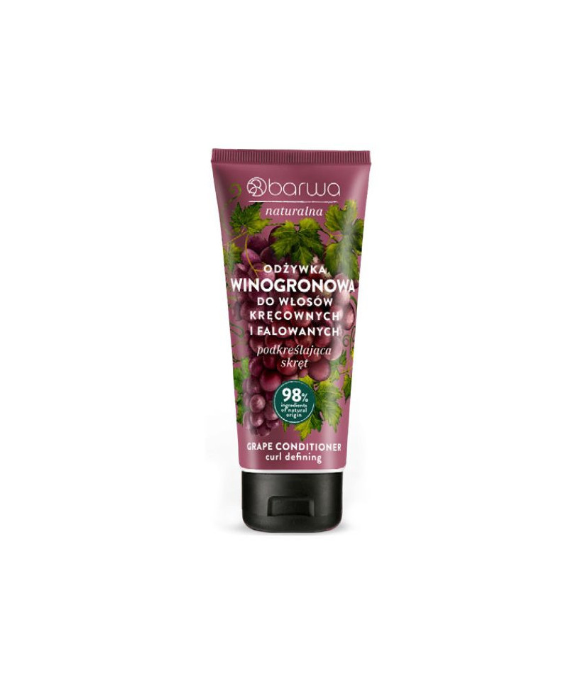 Barwa Cosmetics plaukų kondicionierius su vynuogių kauliukų aliejumi, 200 ml.