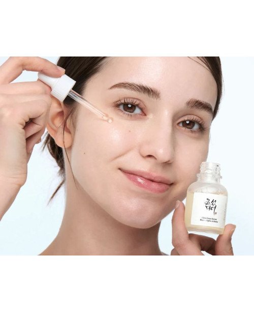Beauty of Joseon skaistinamasis veido serumas  su ryžių selenų vandeniu ir alfa arbutinu, 30 ml.