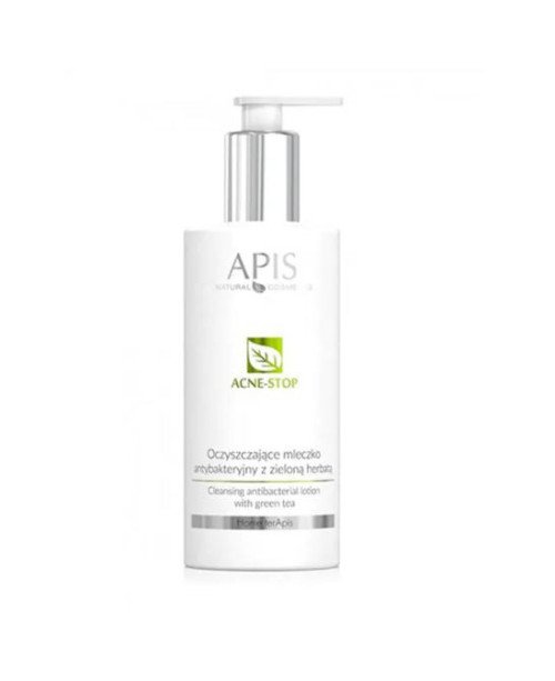 Apis Natural Cosmetics valomasis antibakterinis pienelis aknės pažeistai odai, 300 ml.