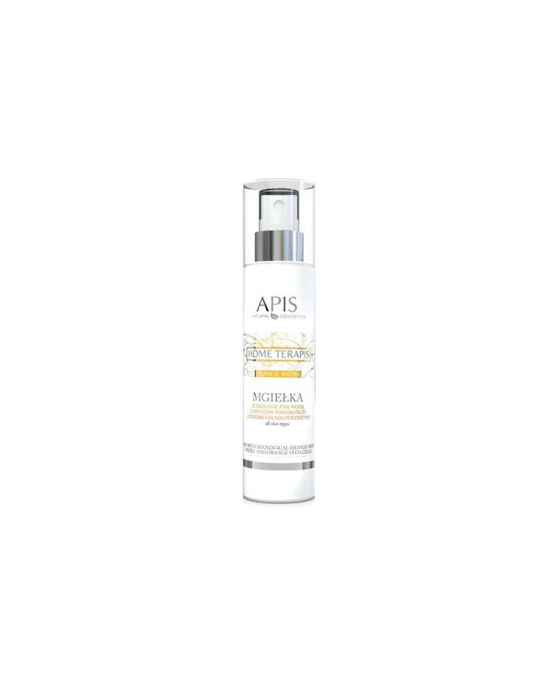 Apis Natural Cosmetics veido ir kūno dulksna su organiniu apelsinų vandeniu ir kamieninėmis ląstelėmis, 150 ml.