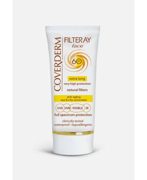 Coverderm  veido kremas nuo saulės su SPF 60, 50 ml. | EGOSkinBeauty.lt