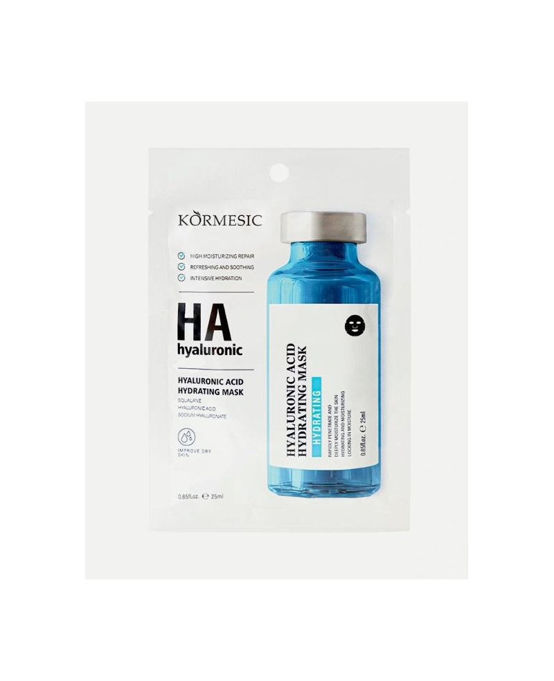 Kormesic Moisturizing Hyaluronic Acid Sheet Mask | EGOSkinBeauty.lt