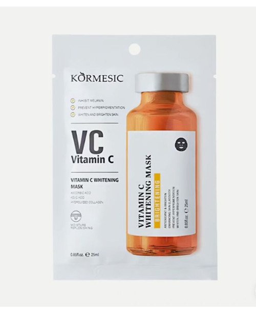 Kormesic skaistinamoji lakštinė kaukė su vitaminu C | EGOSkinBeauty.lt