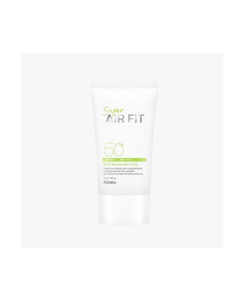A'PIEU švelnus apsauginis kremas nuo saulės SPF50+, 50 ml.