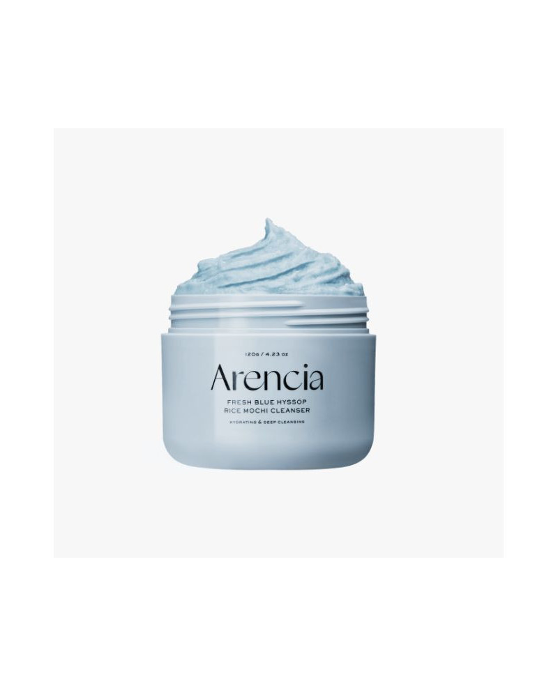 Arencia Fresh Blue Hyssop Rice Mochi Cleanser - ryžių moči valiklis | EGOSkinBeauty.lt