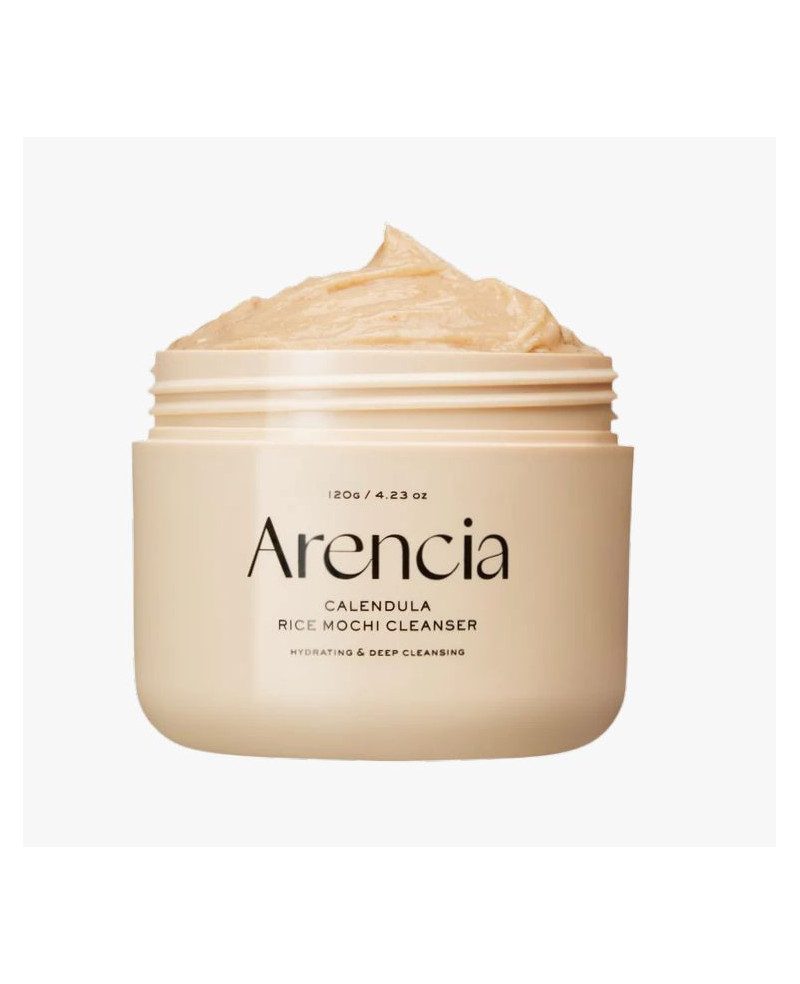 Arencia Calendula Rice Mochi Cleanser - medetkų ir ryžių moči valiklis | EGOSkinBeauty.lt