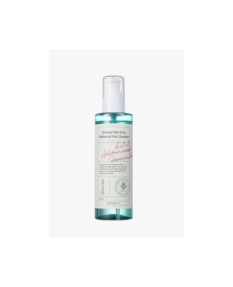 AXIS-Y vieno žingsnio subalansuotas gelinis veido valiklis, 180 ml.