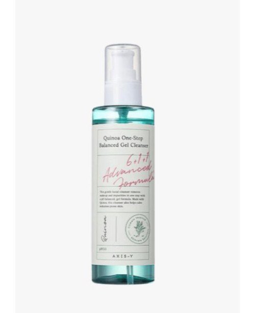AXIS-Y vieno žingsnio subalansuotas gelinis veido valiklis, 180 ml.