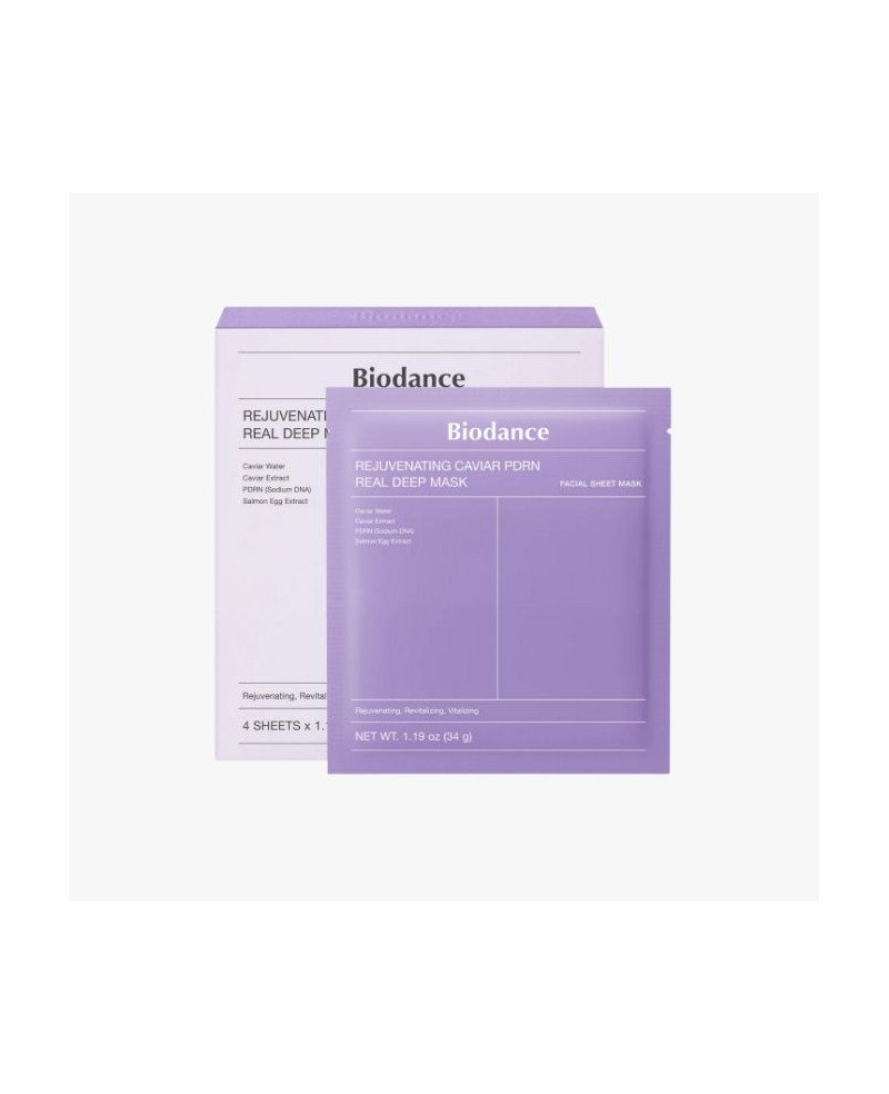 BIODANCE atjauninanti giluminio poveikio hidrogelinė veido kaukė su ikrų PDRN, 1 vnt. | EGOSkinBeauty.lt