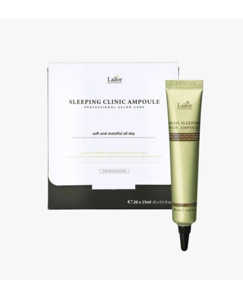 LADOR naktinė plaukų ampulė su sraigių mucinu, 20 x 20 ml. | EGOSkinBeauty.lt