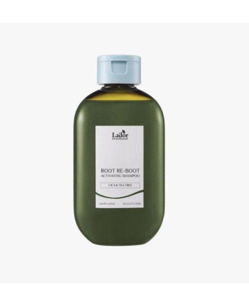 LA'DOR plaukų šaknų atstatymo šampūnas su svilarože ir arbatmedžiu, 300 ml.