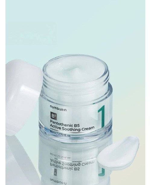 Numbuzin Nr. 1 pantoteninis aktyvus raminamasis veido kremas, 80 ml.